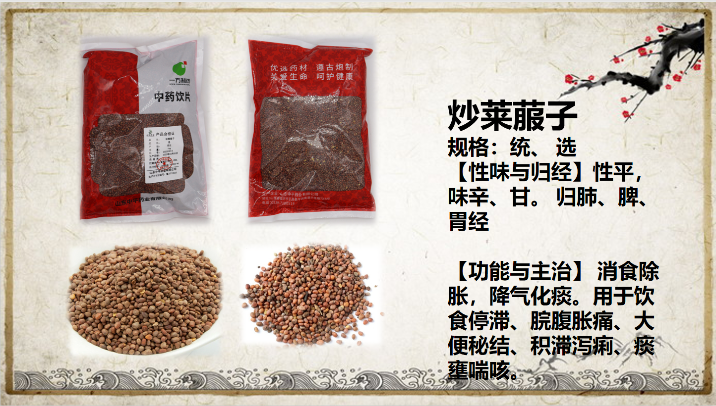 炒萊菔子